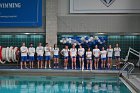 Senior Day  Swimming & Diving Senior Day 2024. - Photo by Keith Nordstrom : Wheaton, Swimming